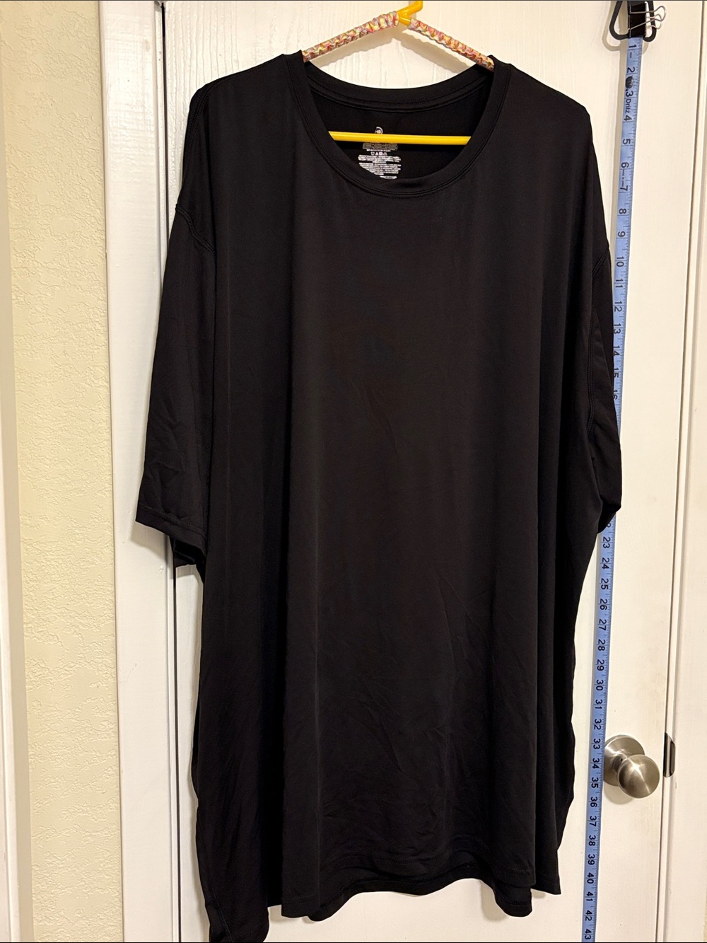 Harbor Bay Black Short Sleeve Crew Neck Tee